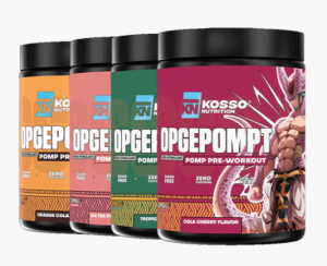 kossonutrition opgepompt pre-workout
