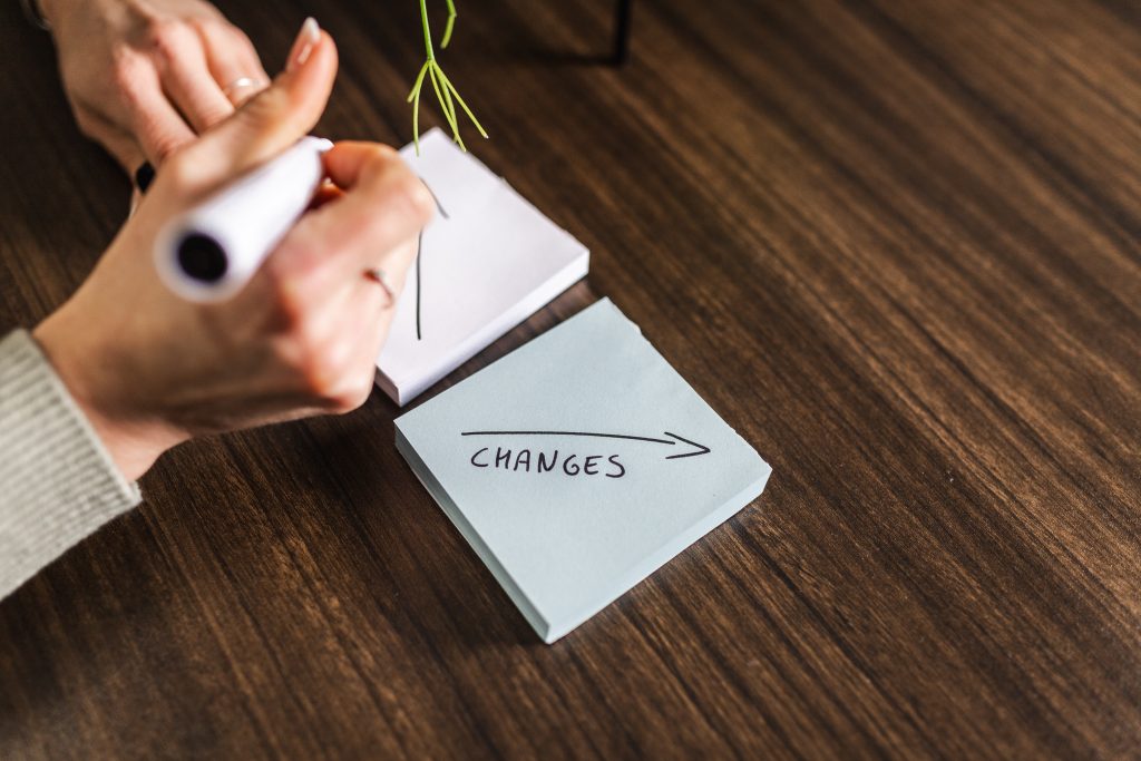 affirmaties opschrijven