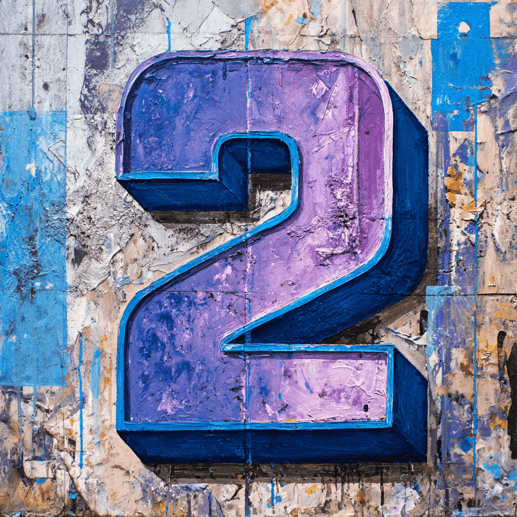 numerologie 2 in afbeelding