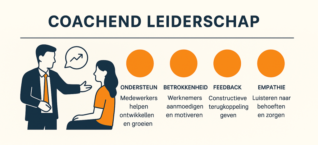 coachend leiderschap infographic