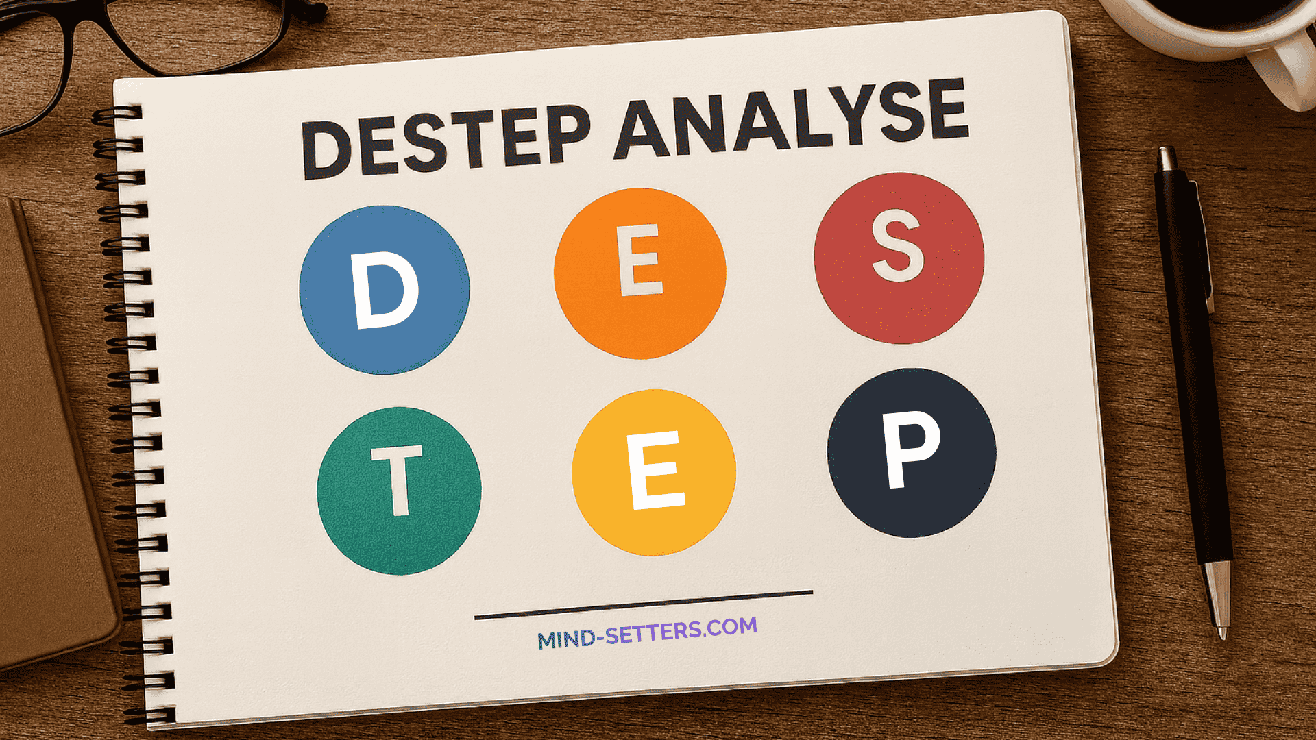 destep analyse visueel uitgewerkt door mindsetters