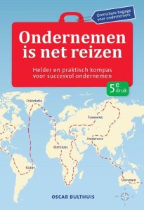 cover van ondernemen is net reizen van Oscar Bulthuis