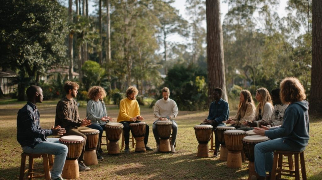 Samen muziek oefenen in een groep heeft invloed op je mentale gezondheid